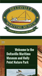 Mobile Screenshot of deltavillemuseum.com