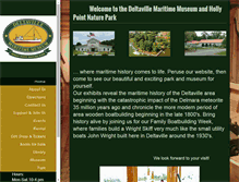 Tablet Screenshot of deltavillemuseum.com